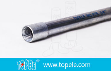Galvanized Steel Rigid conduit metal 10-foot conduit dengan kopling berujung