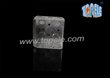 4 x 4 kotak logam persegi listrik saluran kotak switch EMT 1 - 1 / 2&quot; dalam