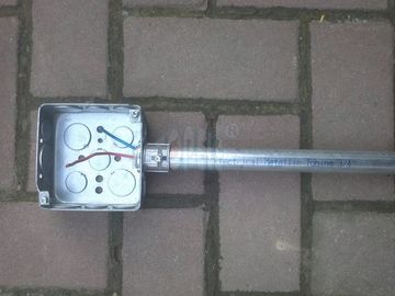 TOPELE 4 ′′ Galvanized Steel Square Electrical Conduit Metal Box, 52151-1/2&quot;&amp;3/4&quot;