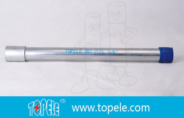 Galvanized Steel Rigid conduit metal 10-foot conduit dengan kopling berujung