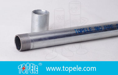 Galvanized Steel Rigid conduit metal 10-foot conduit dengan kopling berujung