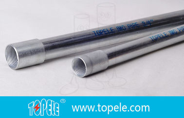 Galvanized Steel Rigid conduit metal 10-foot conduit dengan kopling berujung