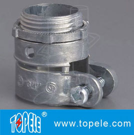 Zinc Die Cast Fleksibel Saluran Dan Fittings / Quick-Snap Konektor