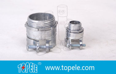 Zinc Die Cast Fleksibel Saluran Dan Fittings / Quick-Snap Konektor