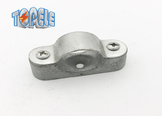 BS31 BS4568 Saluran Baja Saluran Fittings Jarak Saddle Baja Dasar yang dapat diolesi