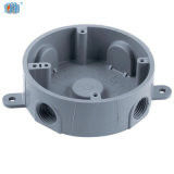 4 &quot;Round 5 Hole Aluminium Weatherproof Kotak Listrik Powder Coat