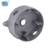 4 &quot;Round 5 Hole Aluminium Weatherproof Kotak Listrik Powder Coat